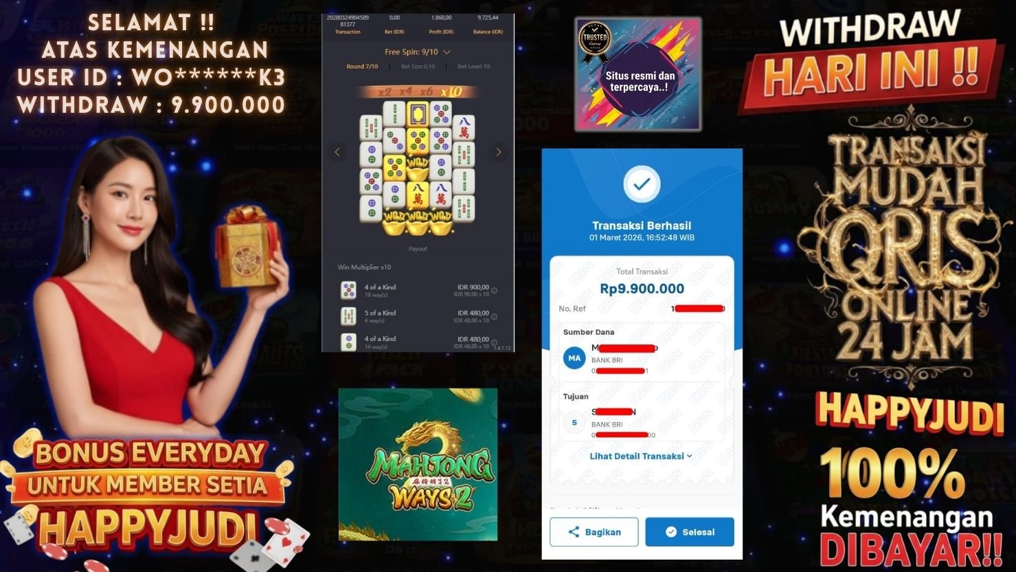 HAPPYJUDI JACKPOT SLOT MAHJONG WAYS 2